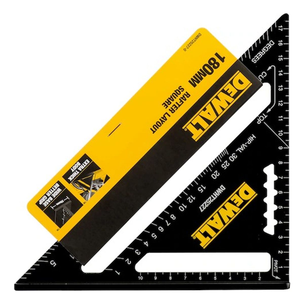 DEWALT - Escuadra Métrica 18cm Dewalt Dwht25227-0