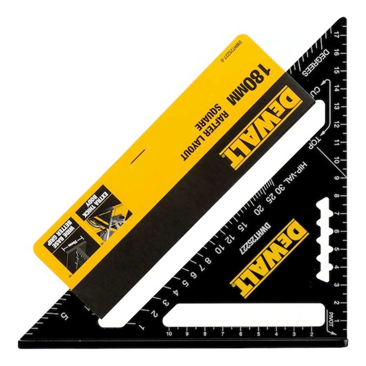 DEWALT - Escuadra Métrica 18cm Dewalt Dwht25227-0