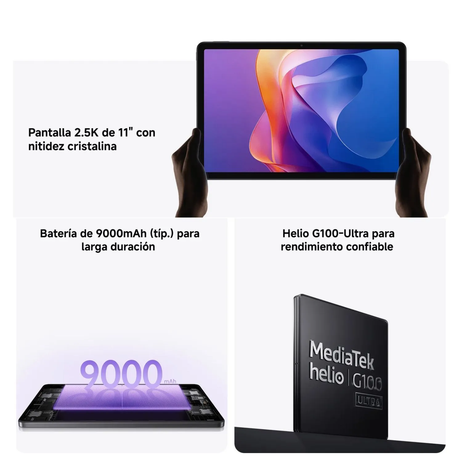 XIAOMI Xiaomi Redmi Pad 2 11 pulg 4GB + 128GB Gris | Falabella Chile