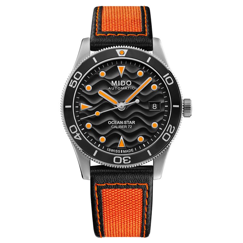 MIDO - Reloj Mido Ocean Star 39 Naranjo
