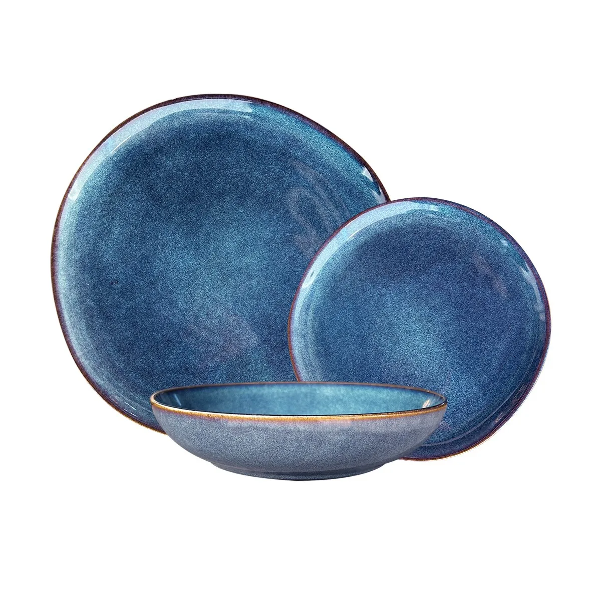 IMAHE - Set Vajilla 18 Piezas Cerámica Línea Efes - B