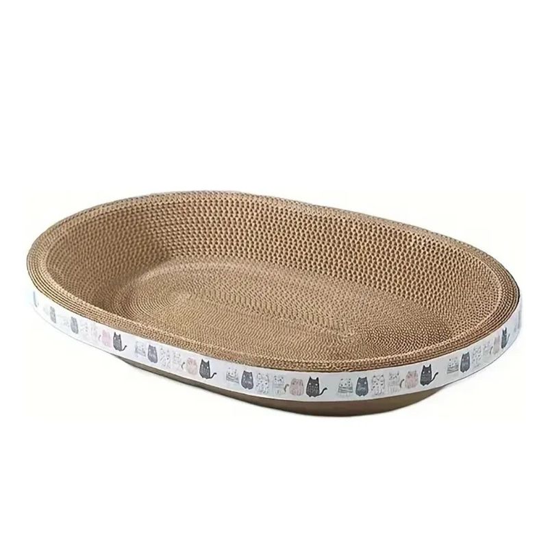 GENERICO - 1 Pcs Rascador Mediano De Cartón Corrugado Para Gatos