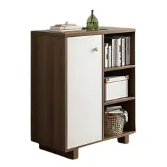 CRUSEC - Estante De 3 Niveles Organizador Librero 60x30x80 Living