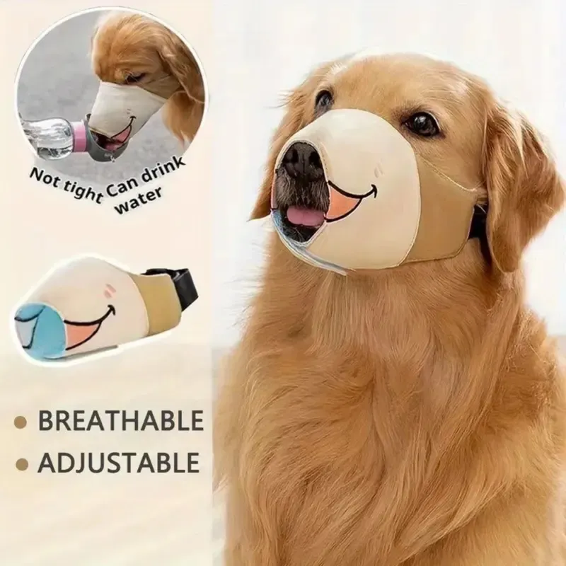 GENERICO - Bozal Para Perros Beige Talla M L Xl