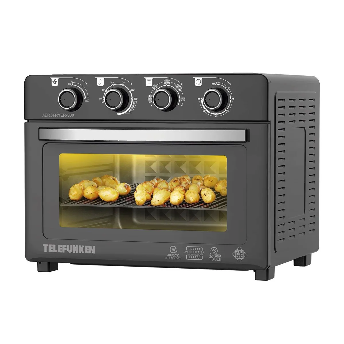 TELEFUNKEN - Horno Freidora de Aire Telefunken 30lts AeroFryer 300