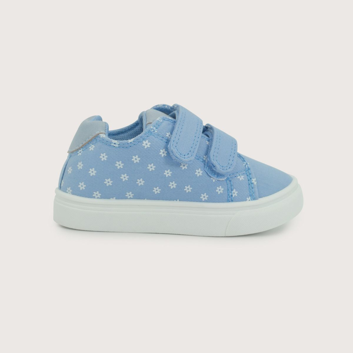 OPALINE - Zapatilla velcro para niña- azul