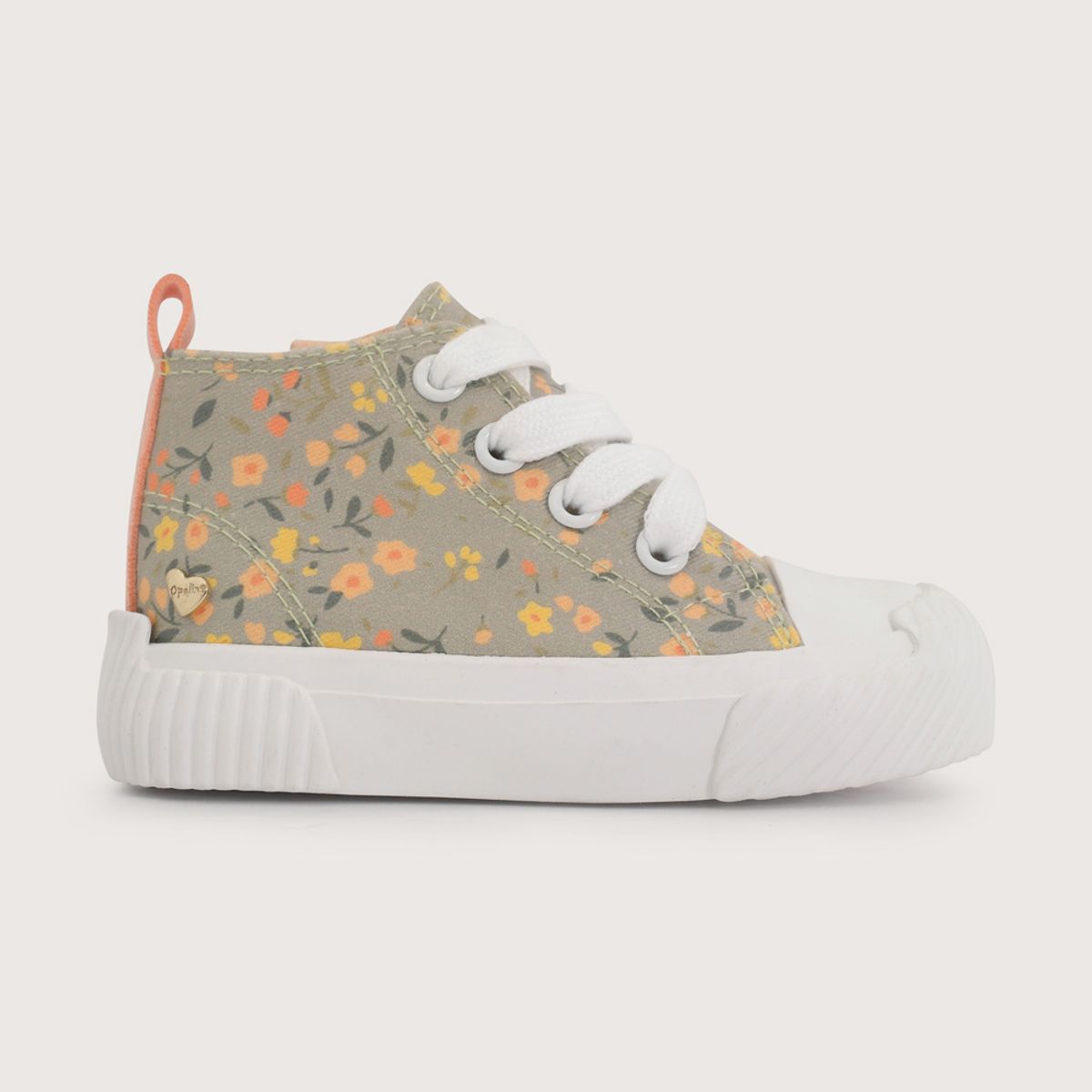 OPALINE - Zapatilla flores para niña - verde