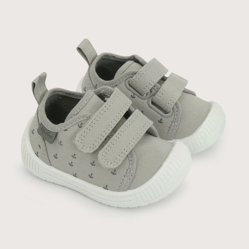 OPALINE - Zapatilla primeros pasos gris de niño