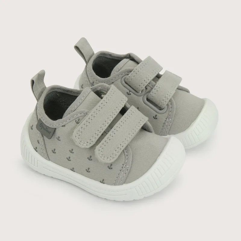OPALINE - Zapatilla primeros pasos gris de niño