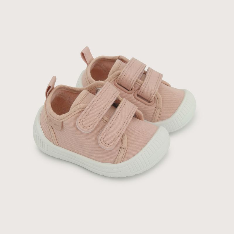 OPALINE - Zapatilla primeros pasos rosada de niña