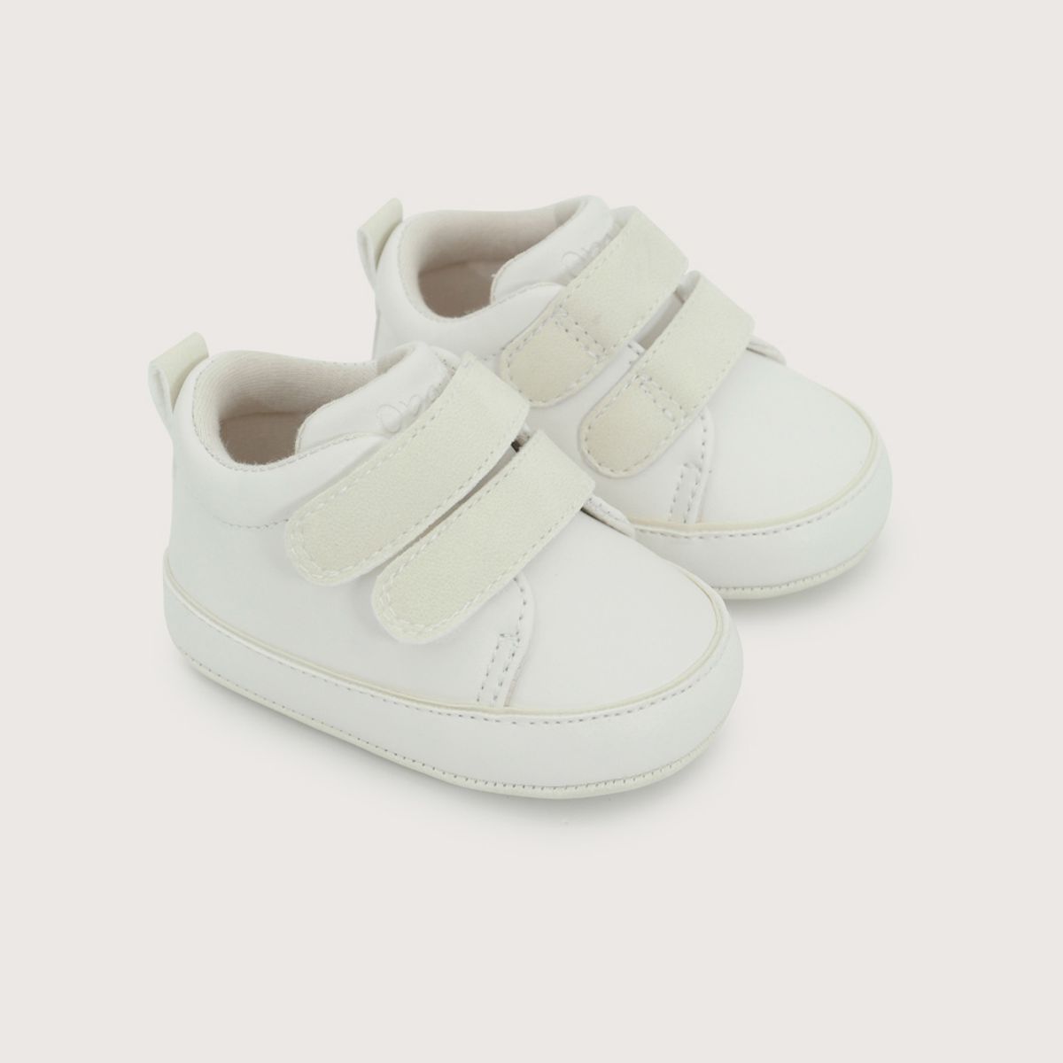 OPALINE - Zapatilla velcros para bebé - blanca