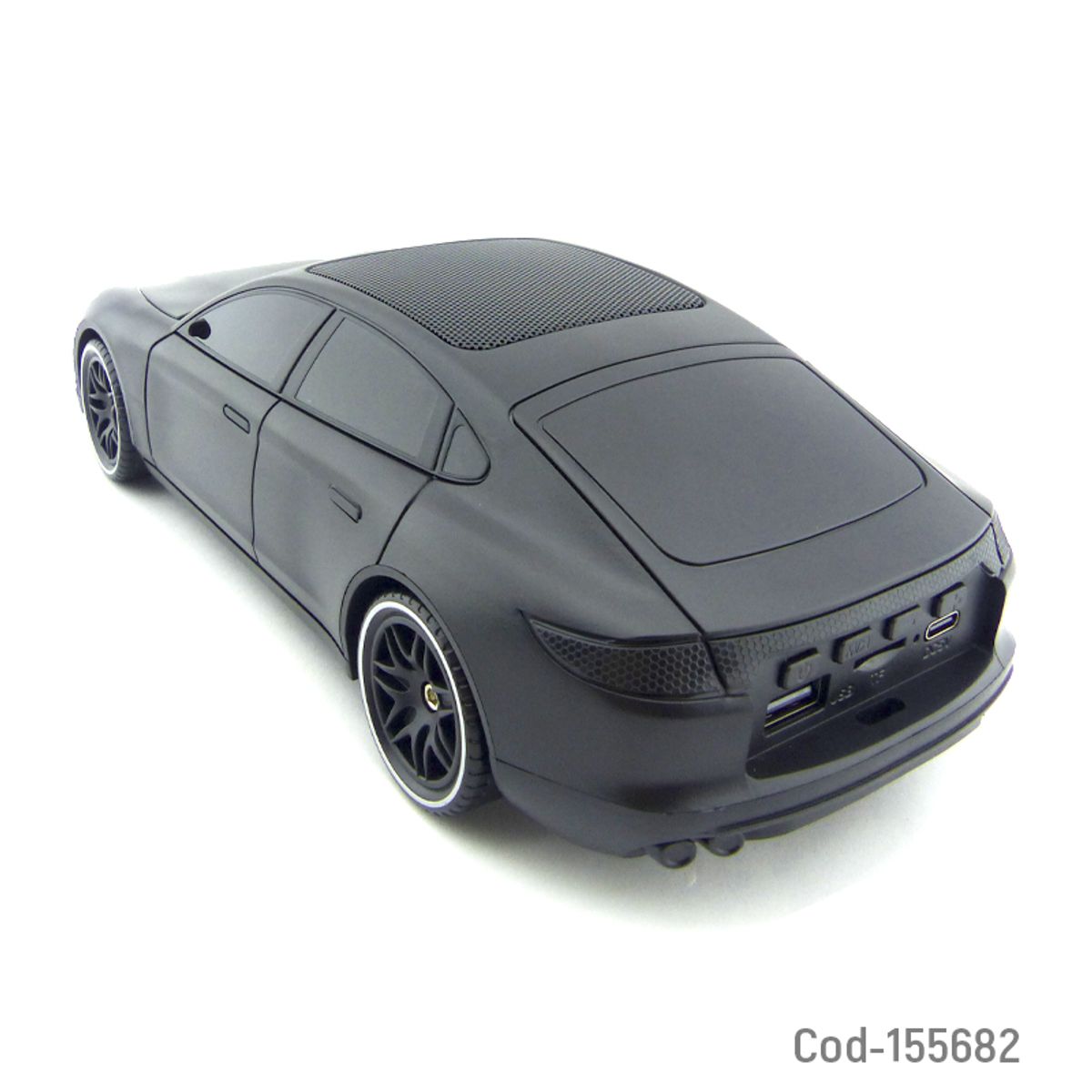 GENERICO - Parlante Recargable Solar HF-F911 Bluetooth FM USB Estilo Porsche