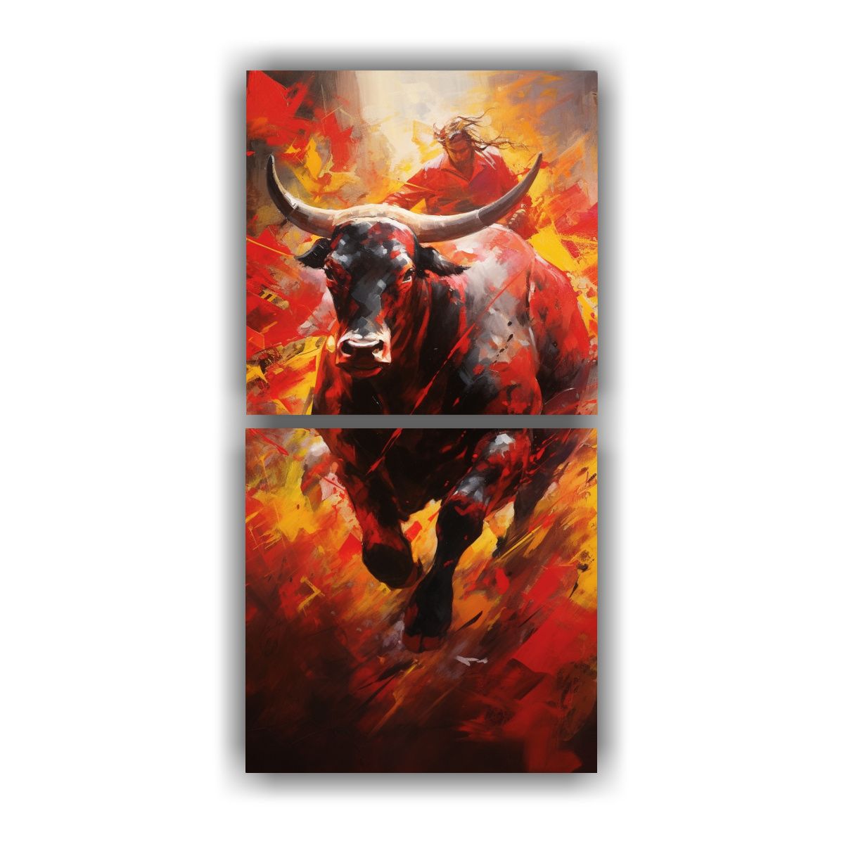 GENERICO - Artes De Pared Impreso Full Color Abstracto En 50x100 Cm