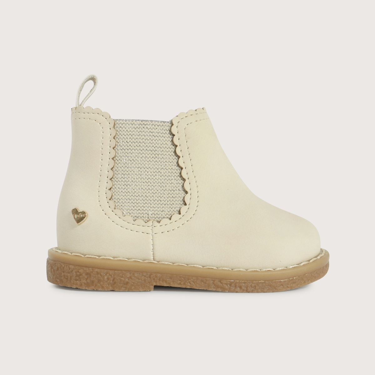 OPALINE - Botines Niña Beige 40029 Opaline