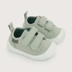 OPALINE - Zapatilla primeros pasos verde de niño