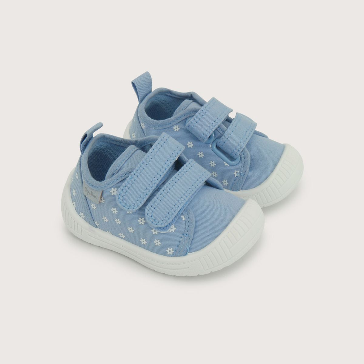 OPALINE - Zapatilla primeros pasos celeste de niña