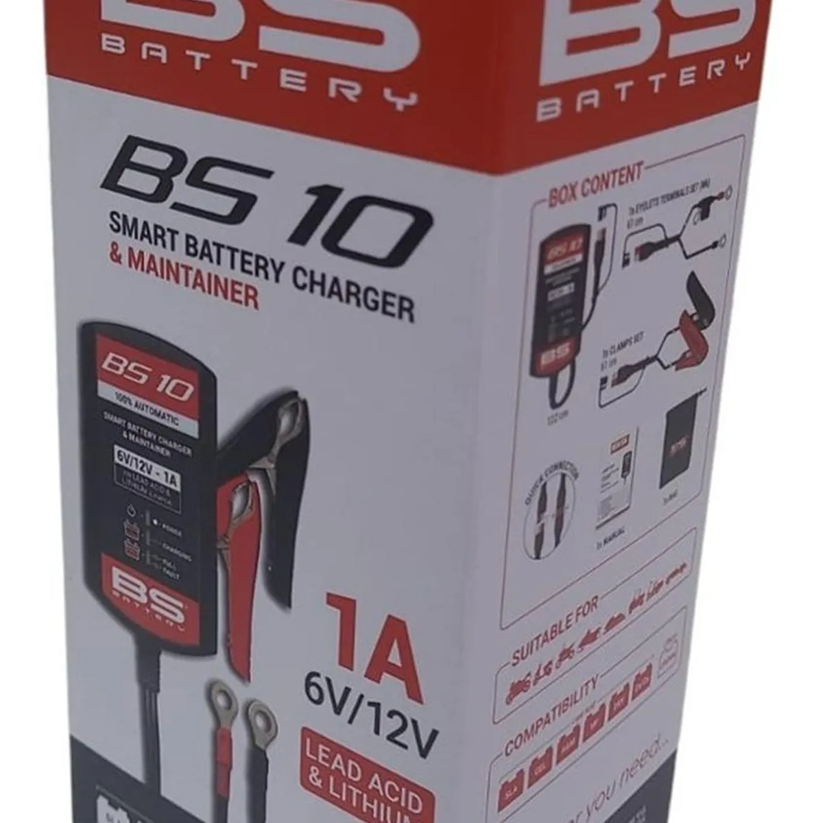 GENERICO - Cargador Y Mantenedor De Batería Bs-10 Bs Battery