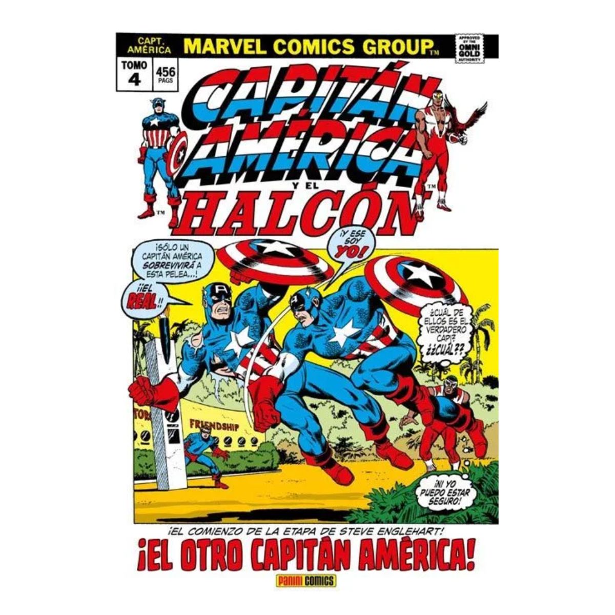 PANINI - Marvel Gold - Capitán América N°4