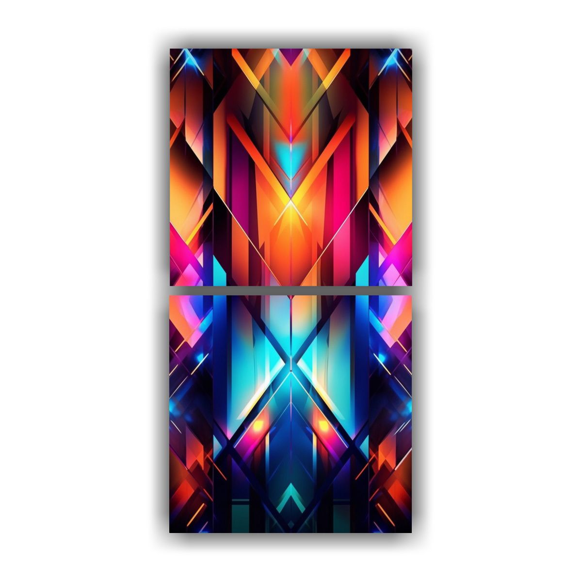 GENERICO - Set De 2 Lienzos Dibujo De Elegancia Para Crear 20x40 Cm