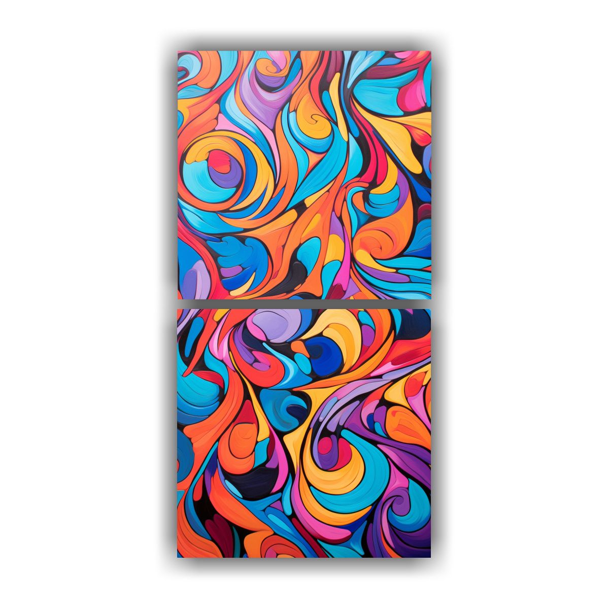 GENERICO - Pinturas Decorativas De Patrones Abstractos En 50x100 Cm