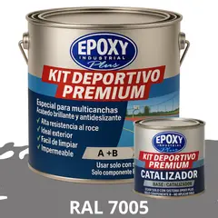 EPOXY - PINTURA ALTO TRÁFICO Deportivo Premium Epóxica 2K 1G RAL 7005