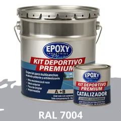 EPOXY - PINTURA ALTO TRÁFICO Deportivo Premium Epóxica 2K 4G RAL 7005