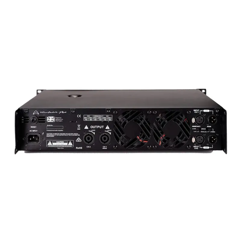 WHARFEDALE - XR1500 BK AMPLIFICADOR POTENCIA WHARFEDALE