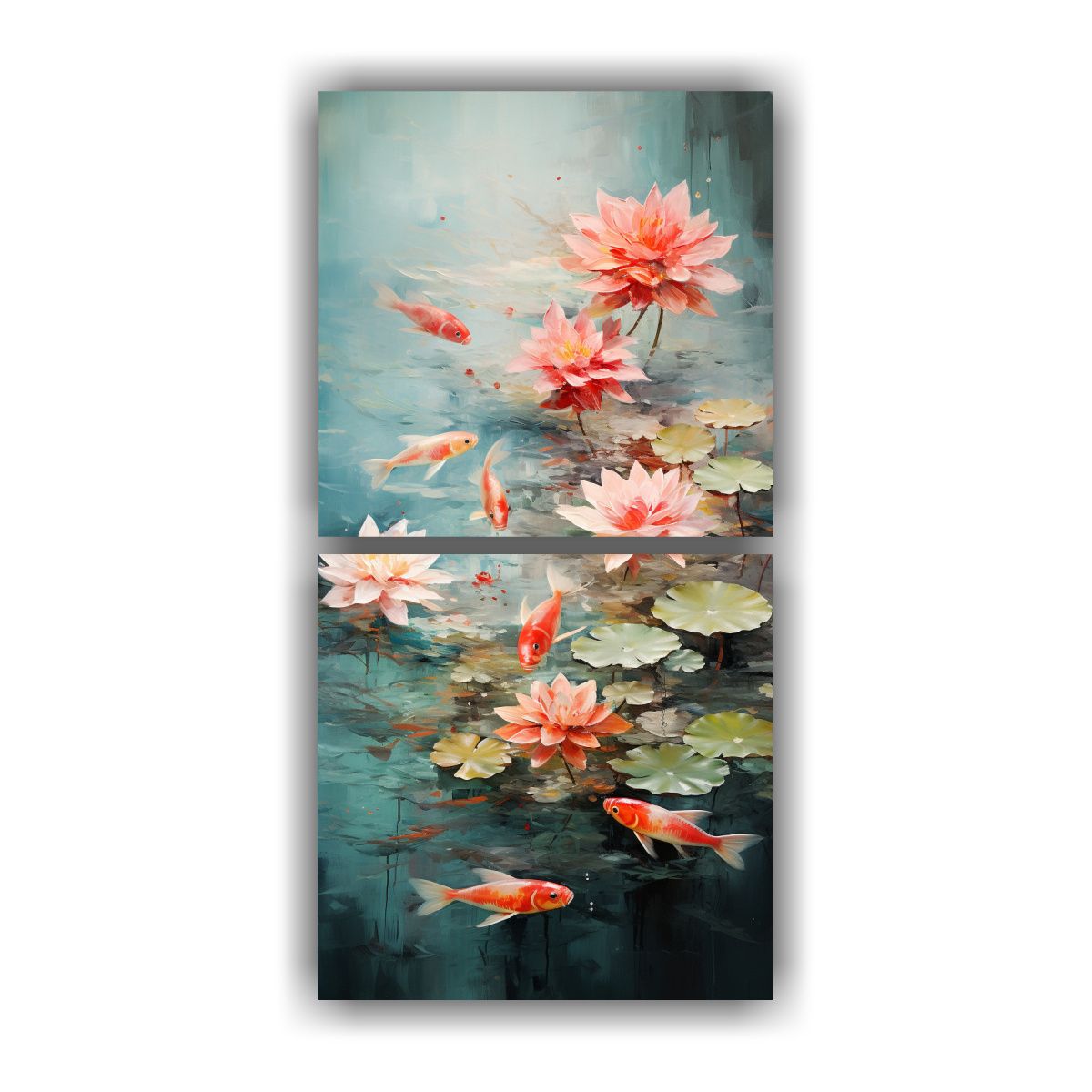 GENERICO - Pinturas Decorativas De Dos Cuadros Con 30x60 Cm