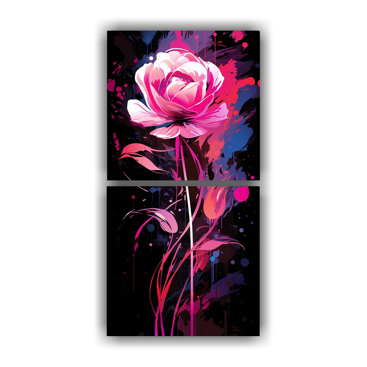 GENERICO - Pinturas Decorativas Estilo Neonoir Con 20x40 Cm