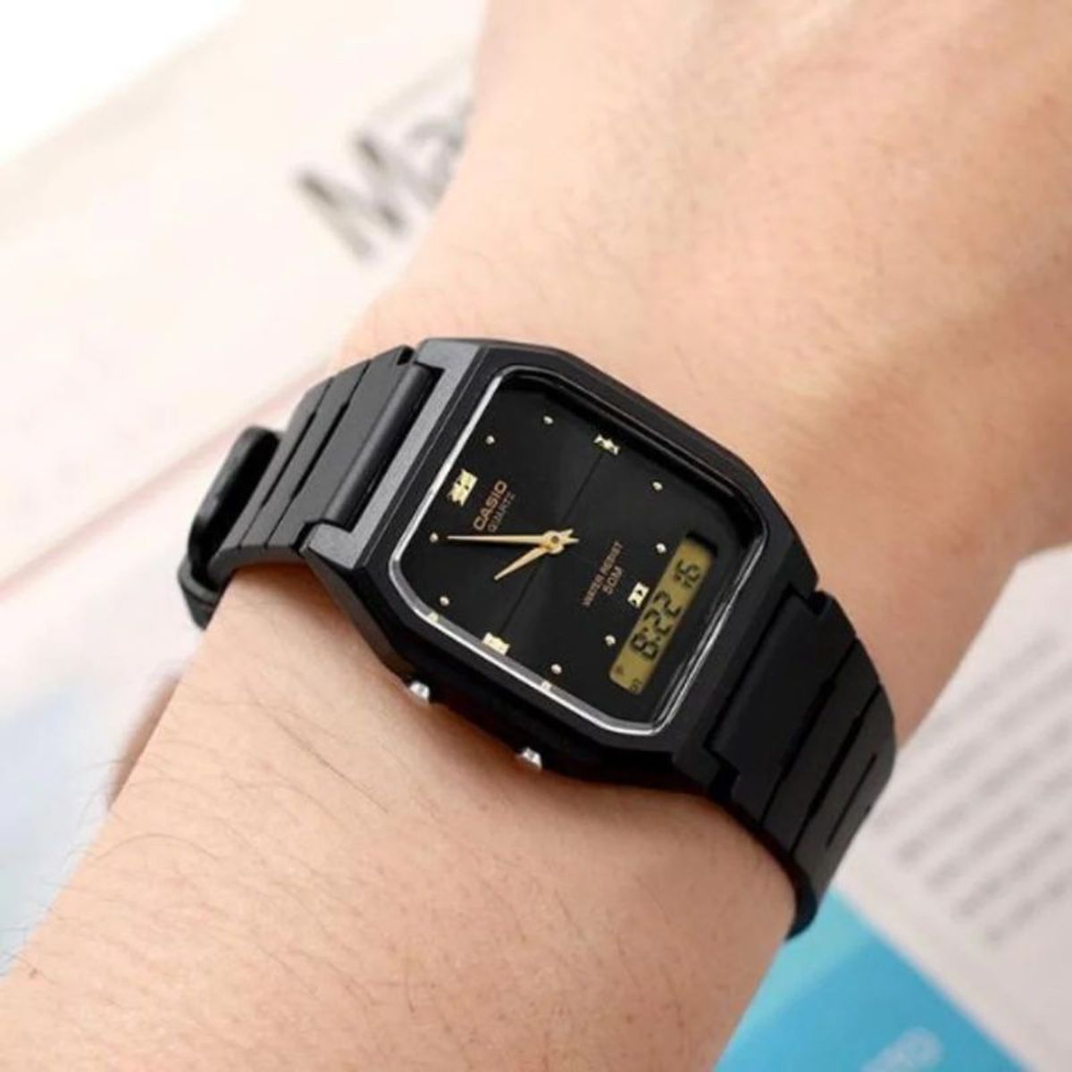 CASIO - Reloj Unisex CASIO AW-48HE-1AVDF