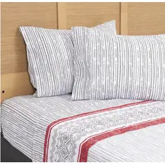 MASHINI - Sabanas 2 Plaza 144 Hilos Marca Snow