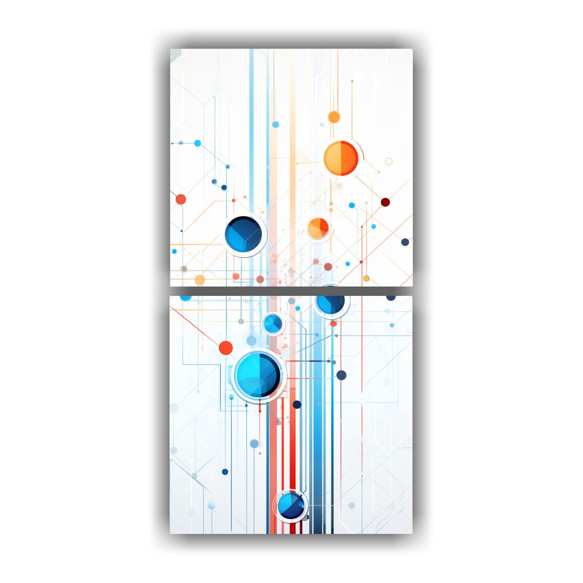 GENERICO - Pinturas Decorativas De La Línea Conceptual 20x40 Cm