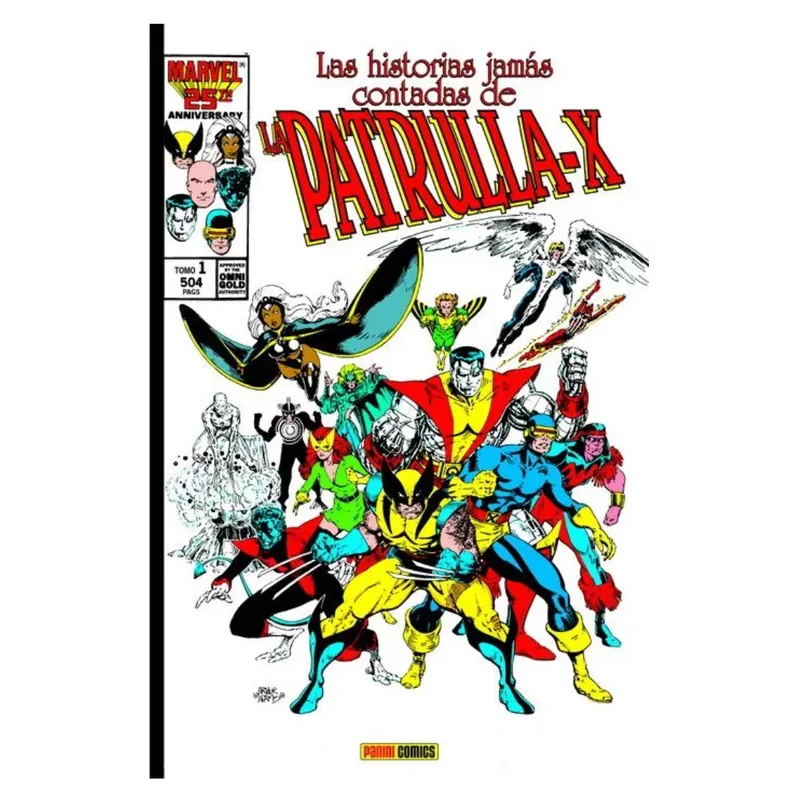 PANINI CHILE - Marvel Gold - Las Historias Jamás Contadas de la Patrulla-X N°1