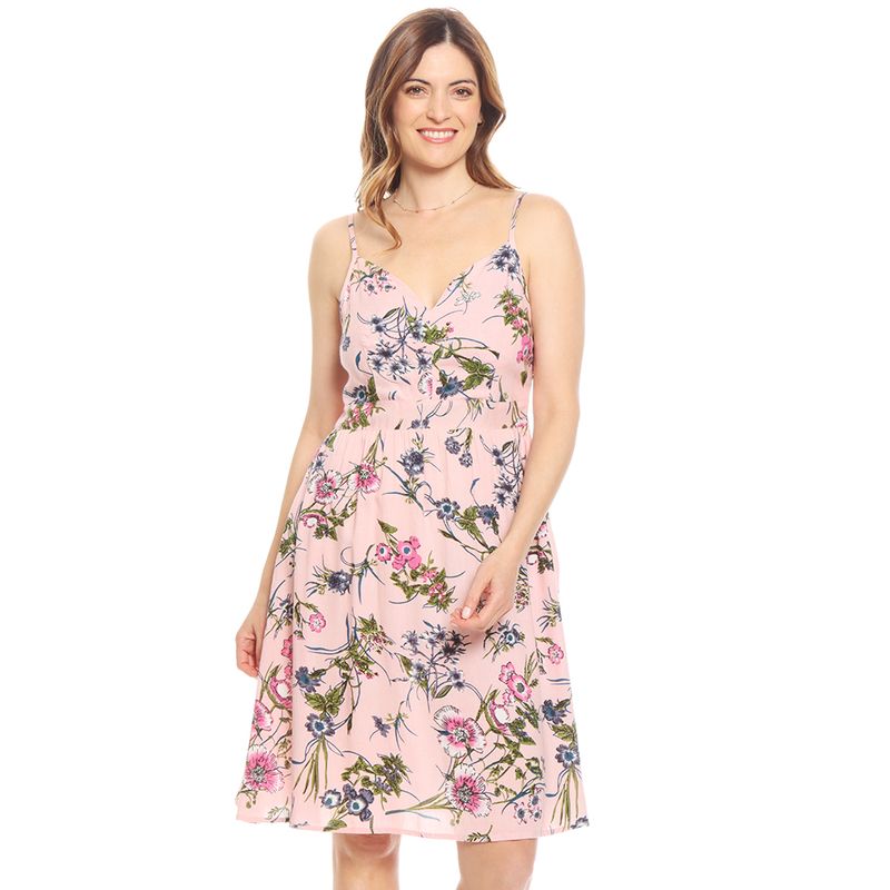 WADOS - VESTIDO SIN MANGA PABILO AJUSTABLE ESCOTE CORAZON