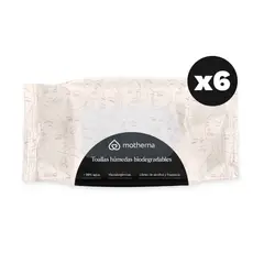 MOTHERNA - Toallitas Húmedas Caja 6x60 uns Mujeres