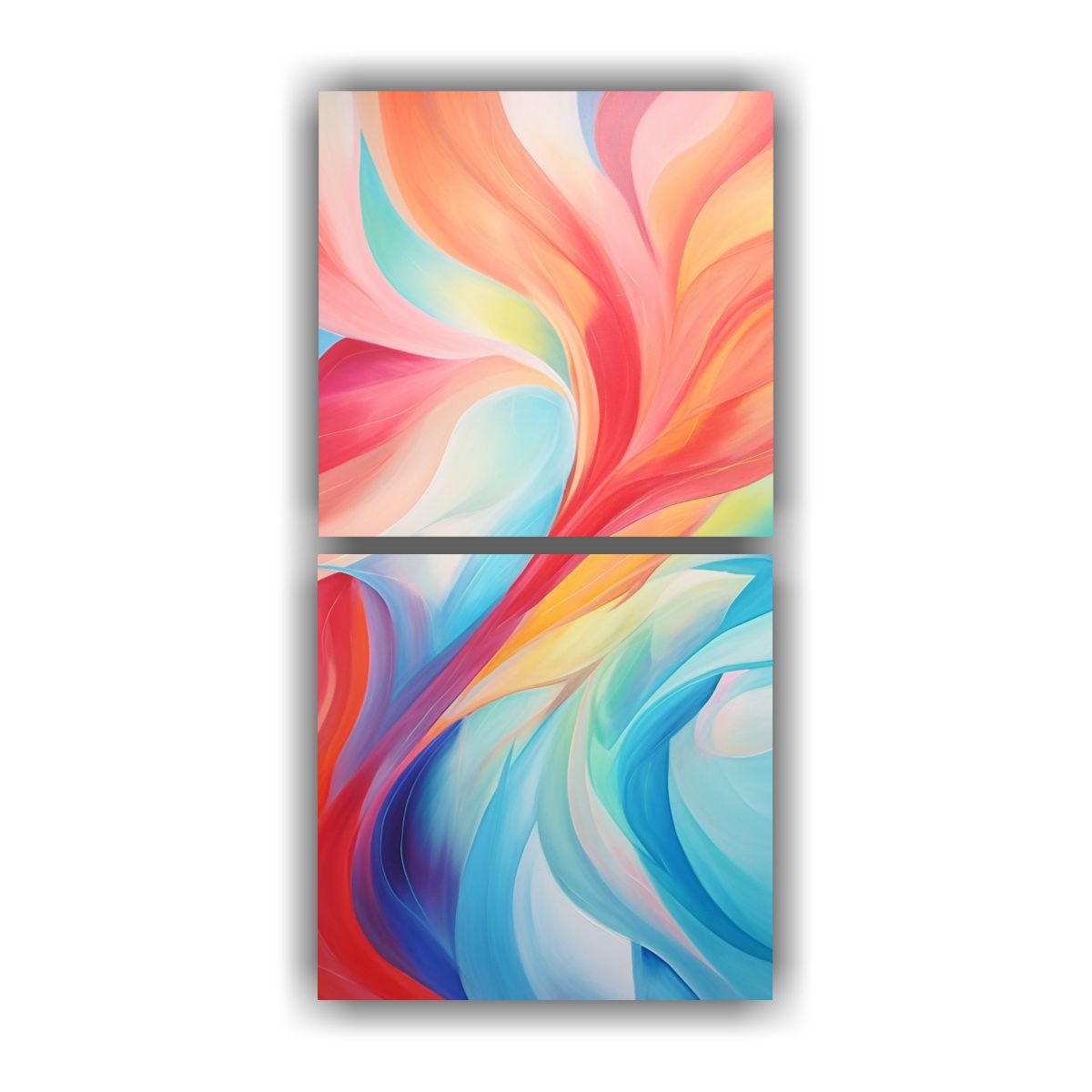 GENERICO - Pinturas Decorativas Interpretación Abstracta De 60x120 Cm