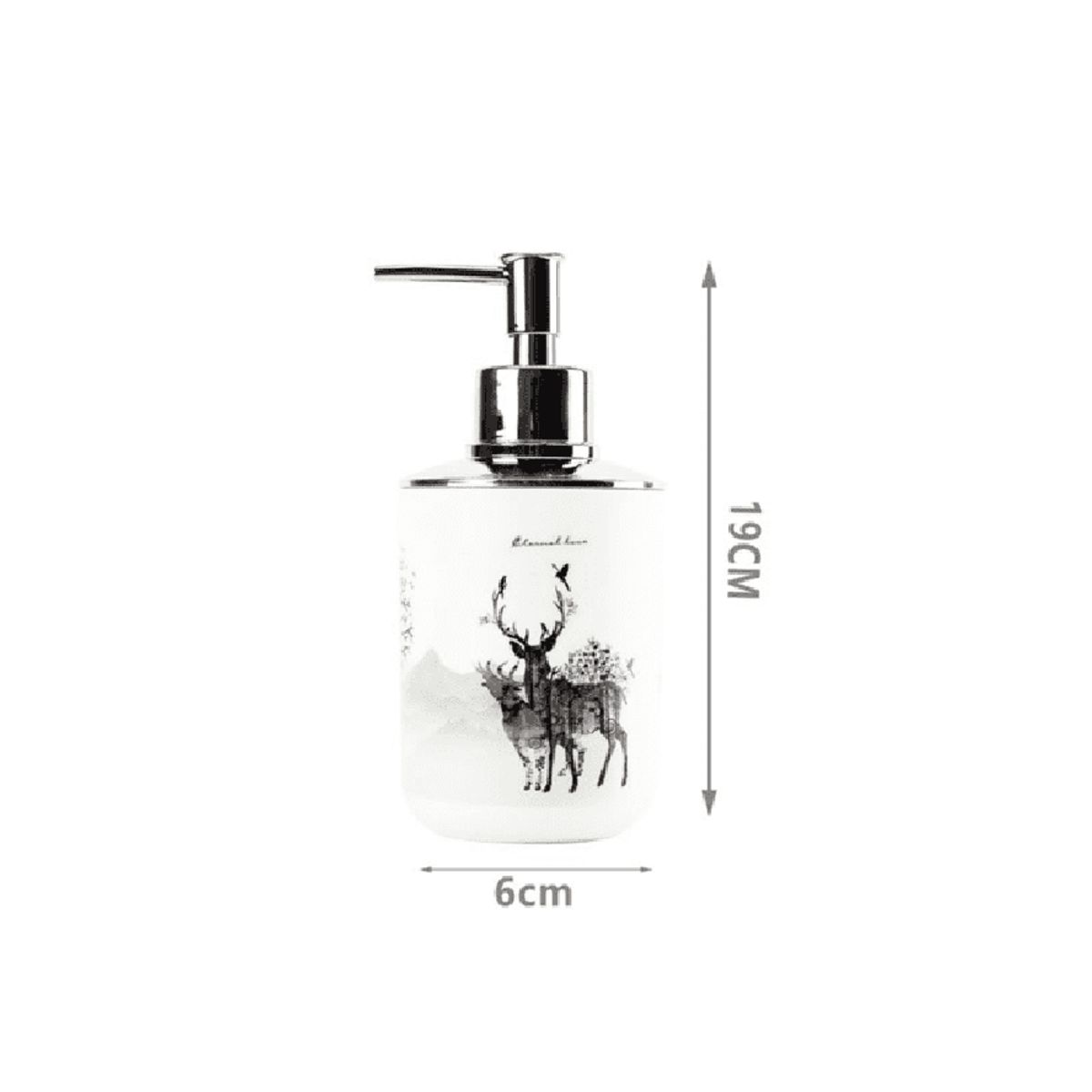 GENERICO - Set Juego De Baño 6 Piezas Accesorios Elegante Reno