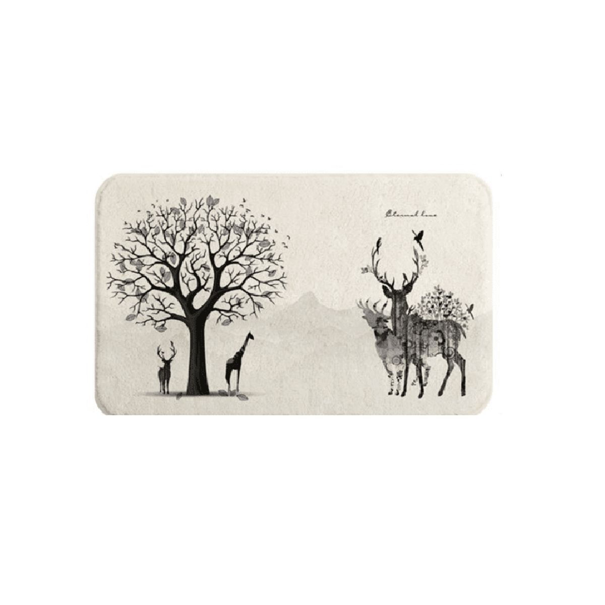 CARIBEE - Alfombra De Baño Absorbente Suave De Baño