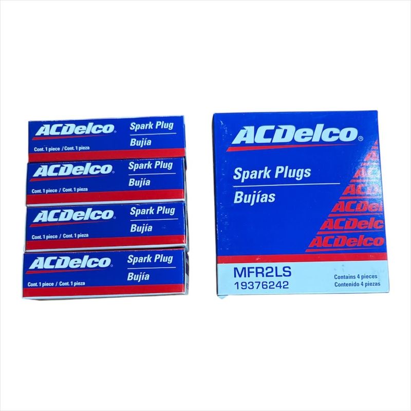 GENERICO - kit 4 Bujia Chevrolet Aveo Optra Vivant Acdelco 19376242