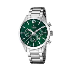 FESTINA - Reloj F20343/B Verde Hombre Timeless Chronograph