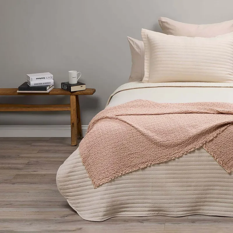 ROSEN - Cobertor Supersoft Beige 1,5 Plazas