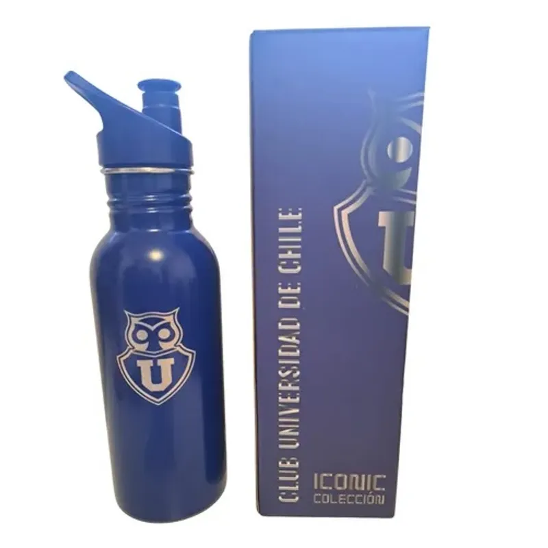 U DE CHILE - Botella Metálica 600Ml U De Chile