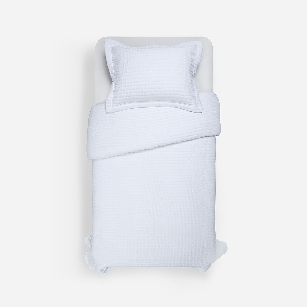 ROSEN - Cobertor Supersoft Blanco 1,5 Plazas