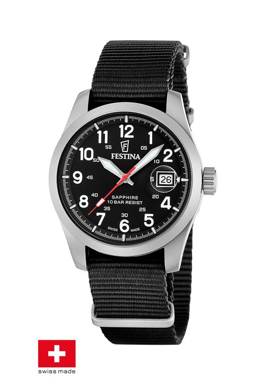 Reloj F20082/3 Negro Hombre Field Watches Negro TALLA UNICA