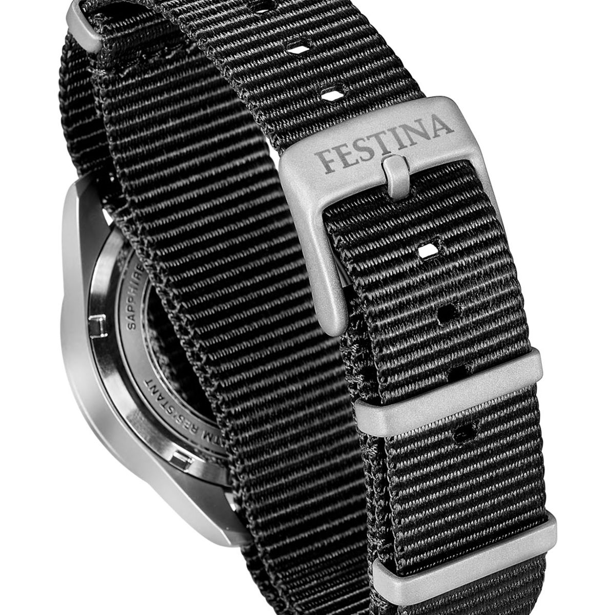 FESTINA SWISS - Reloj F20082/3 Festina Swiss Negro Hombre Field Watches