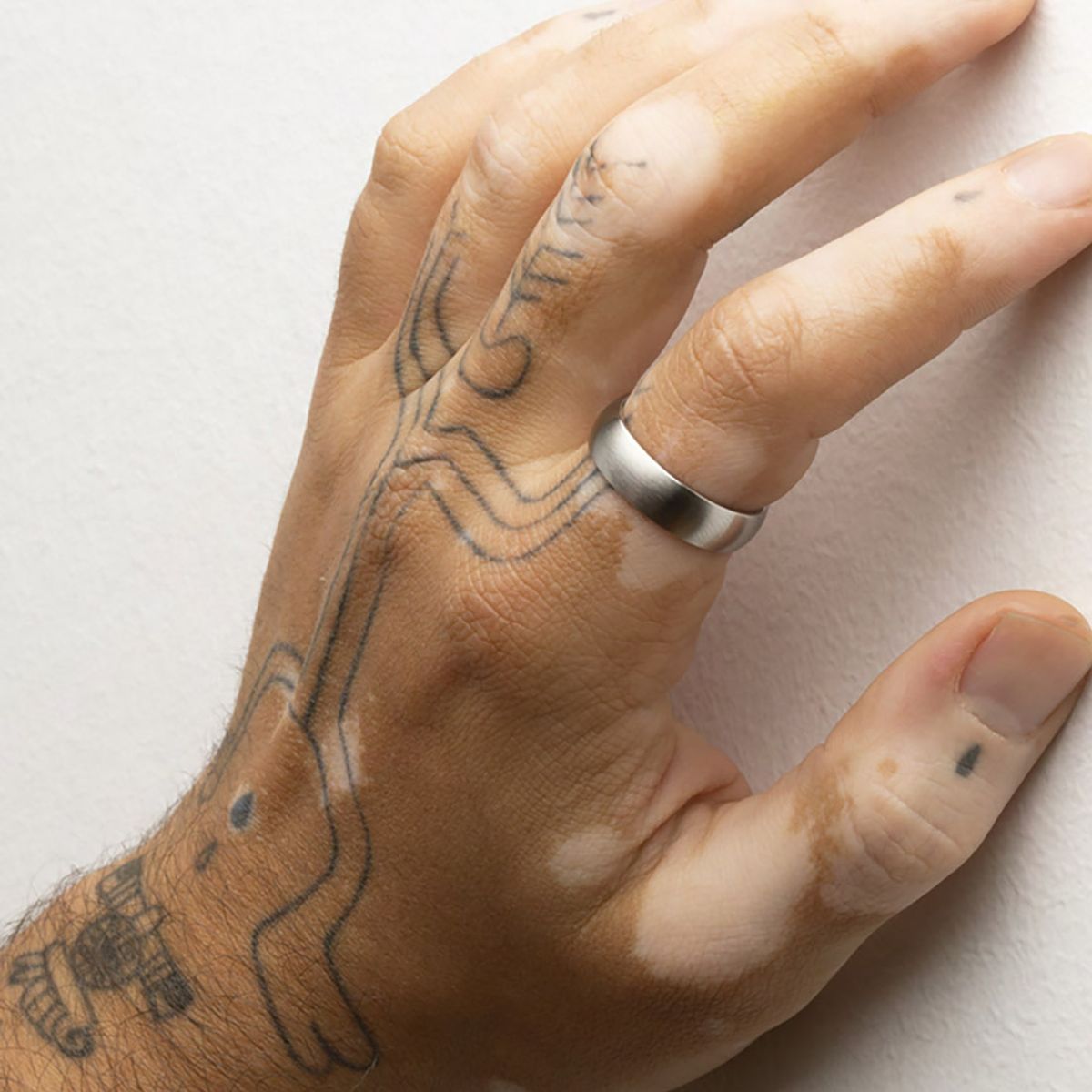 LOTUS STYLE - Anillo LS2396-3/128 Lotus Style Hombre Dark Style