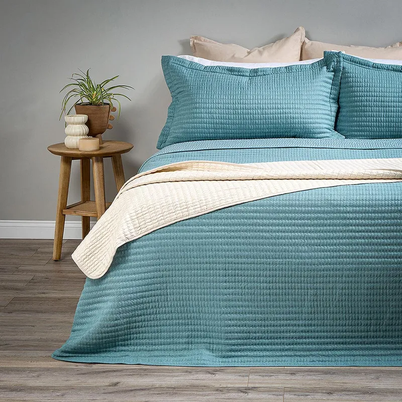 ROSEN - Cobertor Supersoft Verde Melange 2 Plazas
