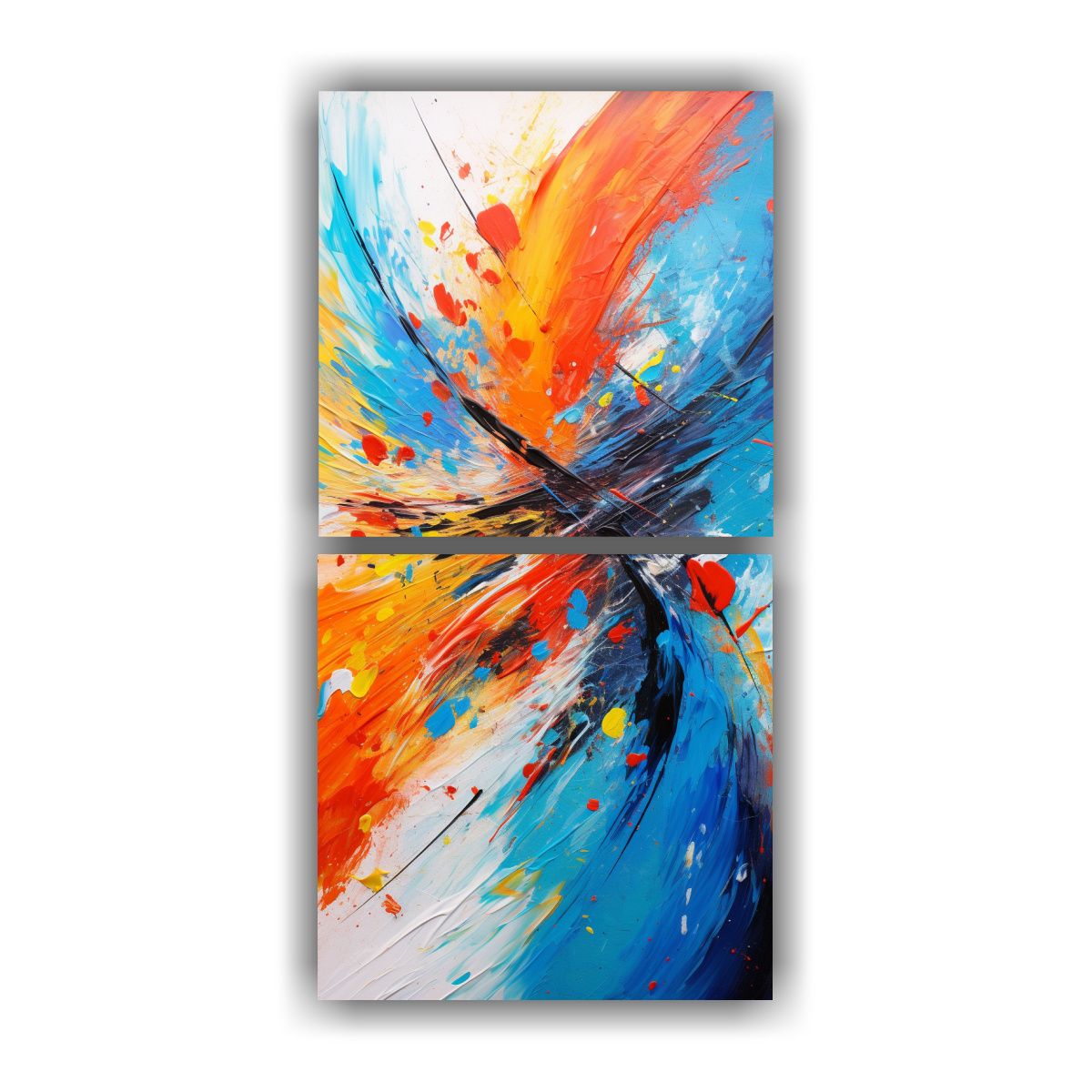 GENERICO - Cuadro Espectacular Simplicidad Arte Abstracto 60x120 Cm