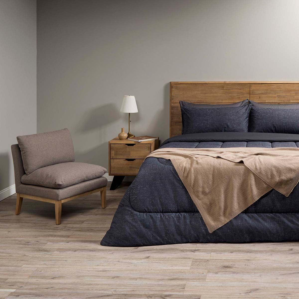 ROSEN - Plumón Cotton Grafito Super King