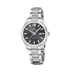 FESTINA - Reloj F20737/5 Negro Mujer Acero Clasico